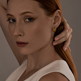 Серьги SOKOLOV - Серебро 925, Эмаль (арт. 93022383)