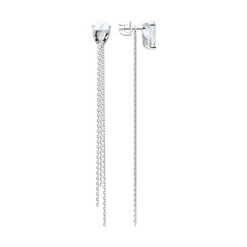 Серьги SOKOLOV - Серебро 925, Горный хрусталь (арт. 92025349)