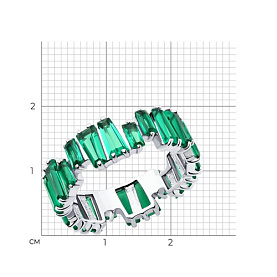 Кольцо SOKOLOV - Серебро 925, Фианит (арт. 94014040)