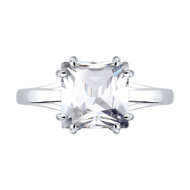 Кольцо SOKOLOV - Серебро 925, Фианит (арт. 94014650)