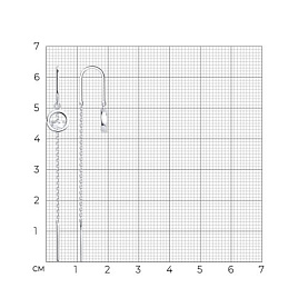 Серьги SOKOLOV - Серебро 925, Фианит (арт. 94027780)