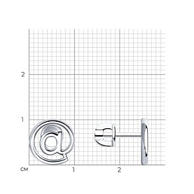 Серьги SOKOLOV - Серебро 925 (арт. 94024448)