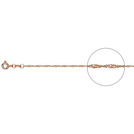 Цепочка Красцветмет - Золото 585 (арт. НЦ12-028#0.25)