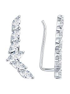 Серьги Diamant - Серебро 925, Фианит (арт. 94-120-00140-1)