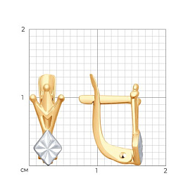 Серьги SOKOLOV - Золото 375 (арт. 027675-4)