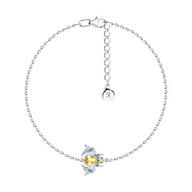 Браслет SOKOLOV - Серебро 925, Фианит (арт. 94051176)