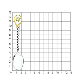 Ложка SOKOLOV - Серебро 925 (арт. 2302010064)