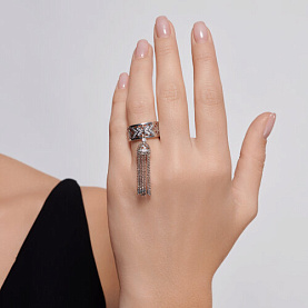 Кольцо SOKOLOV - Серебро 925, Фианит (арт. 94013902)