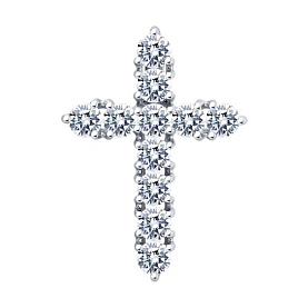 Подвеска SOKOLOV - Серебро 925, Фианит (арт. 94032905)