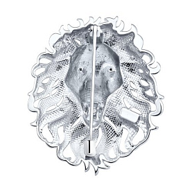 Брошь SOKOLOV - Серебро 925, Фианит (арт. 94049007)