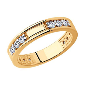 Кольцо Diamant - Серебро 925, Фианит (арт. 93-110-01632-2)