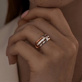 Кольцо SOKOLOV - Серебро 925, Фианит (арт. 93010772)