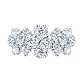 Кольцо SOKOLOV - Серебро 925, Фианит (арт. 94014406)