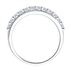 Кольцо SOKOLOV - Серебро 925, Фианит (арт. 94014649)