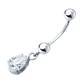 Пирсинг SOKOLOV - Серебро 925, Фианит (арт. 94060017)