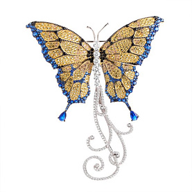 Брошь FRESH - Серебро 925, Фианит, Эмаль (арт. AB-Br01629-X-LWB-X-X-Mix)