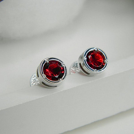 Серьги Галатея - Серебро 925, Фианит (арт. 3563.5)