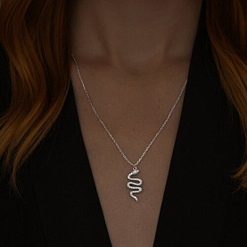 Колье SOKOLOV - Серебро 925, Фианит (арт. 94070736)