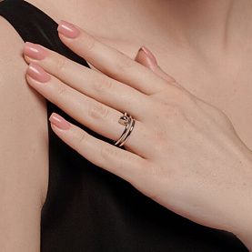 Кольцо Diamant - Серебро 925 (арт. 94-110-02009-1)