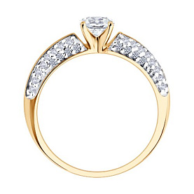 Кольцо Diamant - Серебро 925, Фианит (арт. 93-110-02130-1)