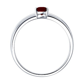 Кольцо SOKOLOV - Серебро 925, Гранат (арт. 92014858)
