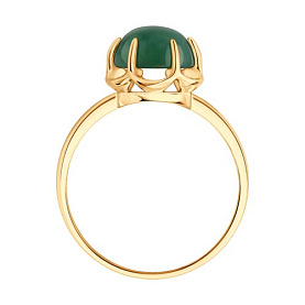 Кольцо SOKOLOV - Серебро 925, Жадеит (арт. 83010277)