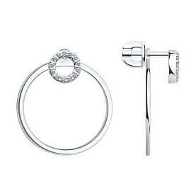 Серьги Diamant - Серебро 925 (арт. 94-122-00012-1)