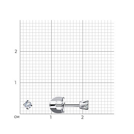 Серьги SOKOLOV - Золото 585, Фианит (арт. 022208)