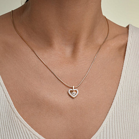 Подвеска SOKOLOV - Золото 585, Фианит (арт. 036920)