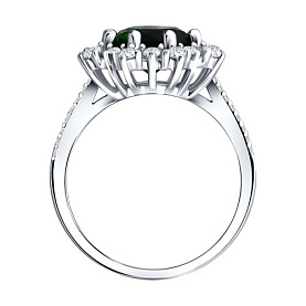 Кольцо SOKOLOV - Серебро 925, Фианит (арт. 94014917-91)
