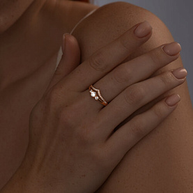 Кольцо SOKOLOV - Серебро 925, Фианит (арт. 93011010)