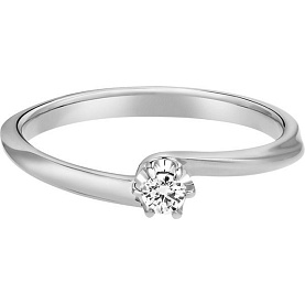 Кольцо РИНГО - Золото 585, Бриллиант (арт. Зк-7460Б)