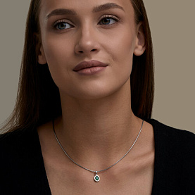 Подвеска SOKOLOV - Серебро 925, Агат (арт. 92030872)