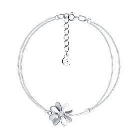 Браслет SOKOLOV - Серебро 925, Фианит (арт. 94050046)