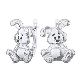 Серьги POKROVSKY - Серебро 925, Эмаль (арт. 0201675-00875)