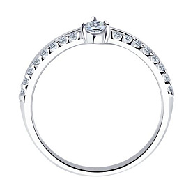 Кольцо SOKOLOV - Серебро 925, Фианит (арт. 94012009)