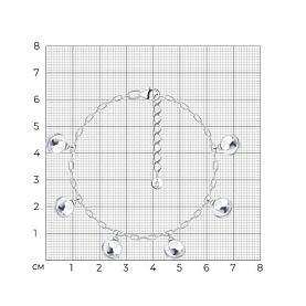 Браслет SOKOLOV - Серебро 925 (арт. 94051630)