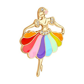 Подвеска SOKOLOV - Серебро 925, Фианит, Эмаль (арт. 93030192)