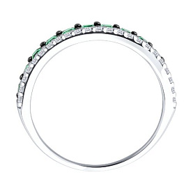 Кольцо SOKOLOV - Серебро 925, Фианит (арт. 94014457)