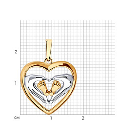 Подвеска Diamant - Серебро 925 (арт. 93-130-01903-1)