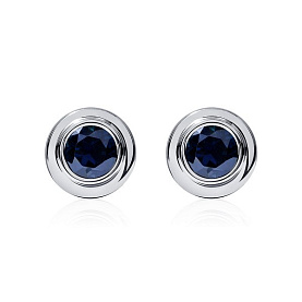 Серьги Platinum Lab. - Платина 950 (арт. ПС-020С-07)