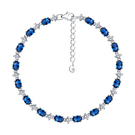 Браслет SOKOLOV - Серебро 925, Фианит (арт. 94051193)