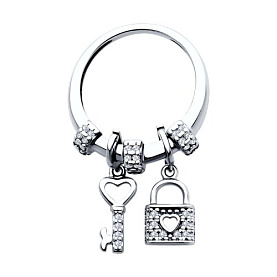 Кольцо SOKOLOV - Серебро 925, Фианит (арт. 94014094)