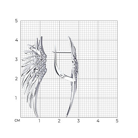 Серьги SOKOLOV - Серебро 925, Фианит (арт. 94025037)
