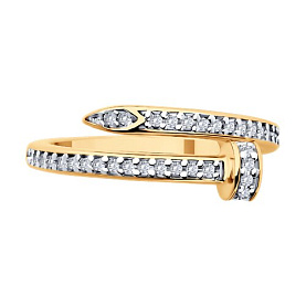 Кольцо SOKOLOV - Серебро 925, Фианит (арт. 93011147)