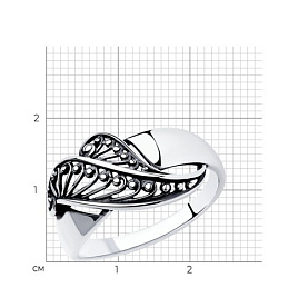 Кольцо Diamant - Серебро 925 (арт. 95-110-01211-1)