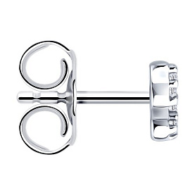 Серьга SOKOLOV - Серебро 925, Фианит (арт. 94170405)