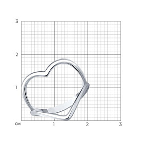 Кольцо Diamant - Серебро 925 (арт. 94-110-00206-1)
