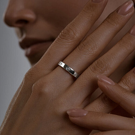 Кольцо SOKOLOV - Серебро 925, Фианит (арт. 94013808)