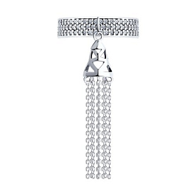 Кольцо SOKOLOV - Серебро 925, Фианит (арт. 94014066)